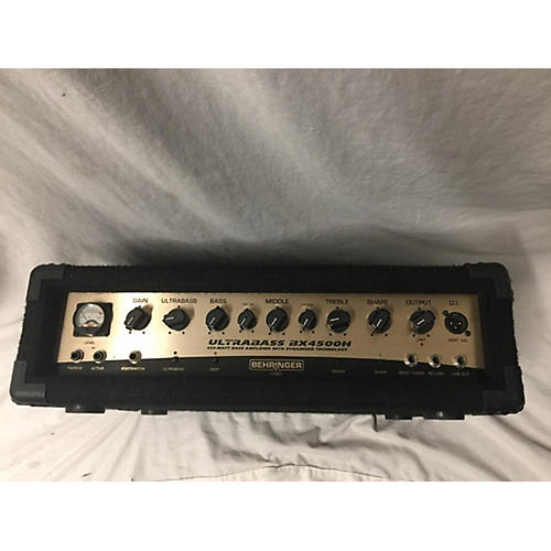 Behringer Ultrabass BX4500H Bass Amp Head | Musician's Friend