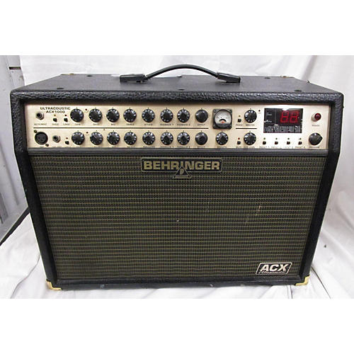 Behringer Ultracoustic Acx1000 Acoustic Guitar Combo Amp