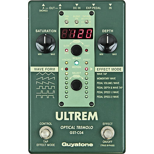 Ultrem Optical Tremolo Effects Pedal