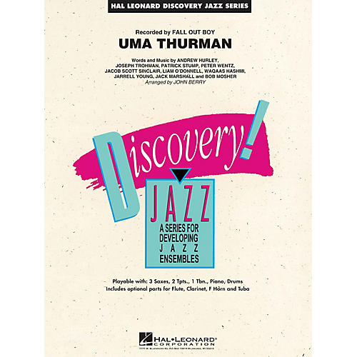 Hal Leonard Uma Thurman Jazz Band Level 1.5 by Fall Out Boy Arranged by John Berry