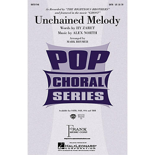 Hal Leonard Unchained Melody TBB by The Righteous Brothers Arranged by Mark Brymer