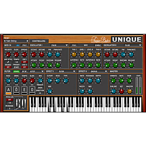 Unique Software Synthesizer