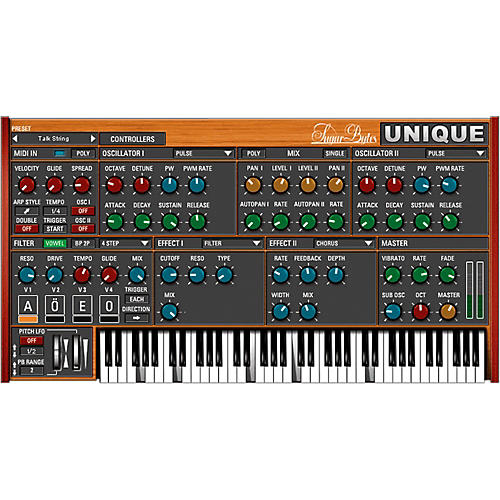 SUGAR BYTES Unique Virtual Analog Synth Plug-in (Download)