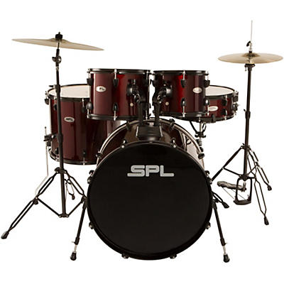 Sound Percussion Labs Unity 5-Piece Drum Set with Hardware, Cymbals and Throne