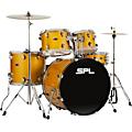 Sound Percussion Labs Unity II 5-Piece Complete Drum Set With Hardware, Cymbals and Throne Gold Medal SpeckleGold Medal Speckle