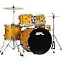 Sound Percussion Labs Unity II 5-Piece Complete Drum Set With Hardware, Cymbals and Throne Gold Medal Speckle