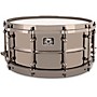 Ludwig Universal Series Black Brass Snare Drum with Black Nickel Die-Cast Hoops 14 x 6.5 in.