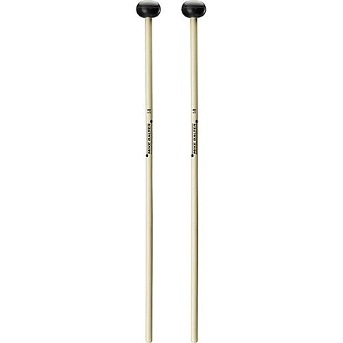 Balter Mallets Unwound Series Birch Handle Keyboard Mallets Medium Hard Oval Dark Green Rubber