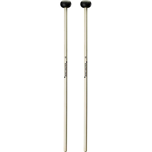 Balter Mallets Unwound Series Birch Handle Keyboard Mallets Very Soft Oval Black Rubber