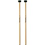 Balter Mallets Unwound Series Rattan Handle Marimba Mallets Medium Hard Oval Dark Green Rubber