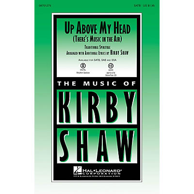 Hal Leonard Up Above My Head (There's Music in the Air) ShowTrax CD Arranged by Kirby Shaw