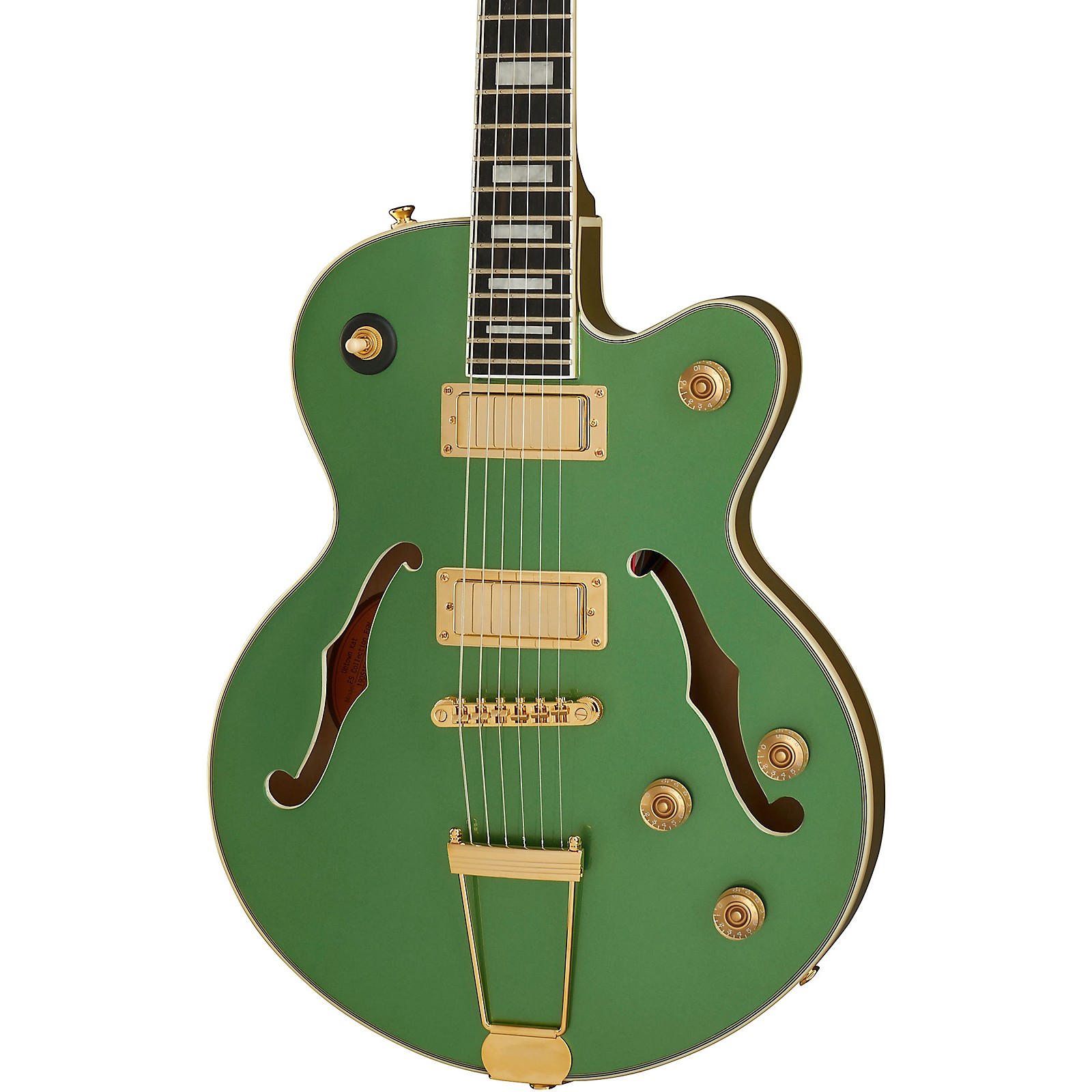 Epiphone UpTown Kat ES SemiHollow Electric Guitar Emerald Green