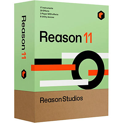 Reason Studios Upgrade to Reason 11 EDU 5-User Network Multi-License (Boxed)