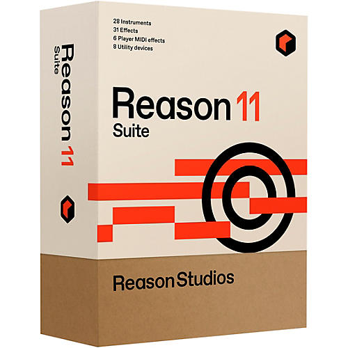 Reason Studios Upgrade to Reason 11 Suite From Reason (Boxed)