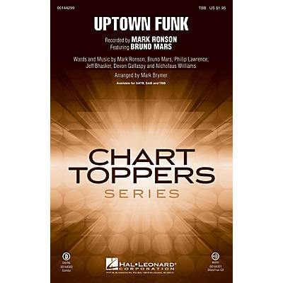 Hal Leonard Uptown Funk! TBB by Mark Ronson arranged by Mark Brymer
