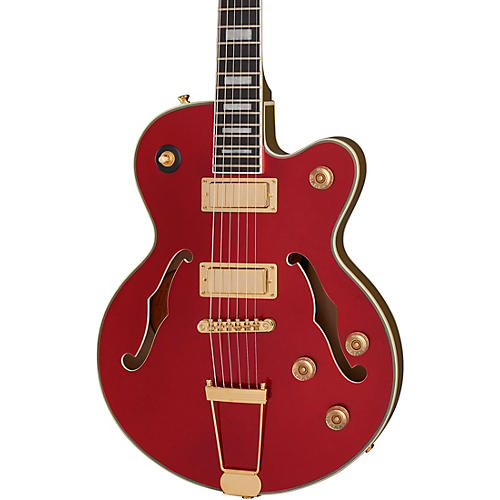 Epiphone Uptown Kat ES Semi-Hollow Electric Guitar Ruby Red Metallic