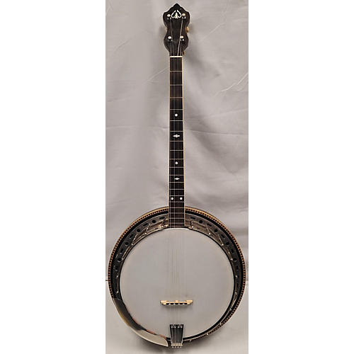 Used 1891 JULIUS AND CARL NELSON SMALL PIEBACK Natural Banjo Natural