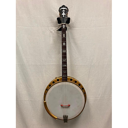 Supertone Used 1920s SUPERTONE ORCHESTRA KING TENOR BANJO Natural Banjo Natural