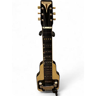 Used 1930s Epiphone ELECTAR ZEPHYR Black and White Solid Body Electric Guitar