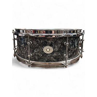 Used 1930s Ludwig 14X5 Vintage *Restored* Standard Snare Black Diamond Pearl Drum