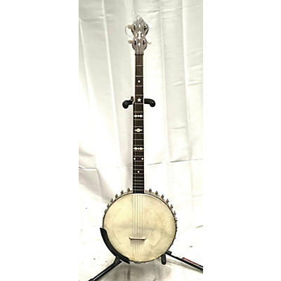 Supertone Used 1930s Supertone Dixie Wonder Banjo METAL Banjo