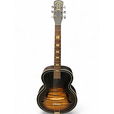 Used 1940s Kay Arch Kraft K1215 2 Color Sunburst Acoustic Guitar