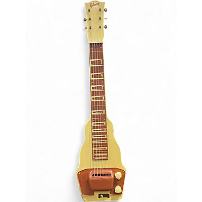Used 1950s Gibson B-9 Antique Ivory Lap Steel