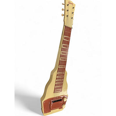 Used 1950s Gibson BR-9 Lap Steel Vintage White Lap Steel