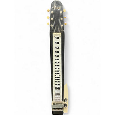 Used 1950s Kay Lapsteel Black and White Lap Steel