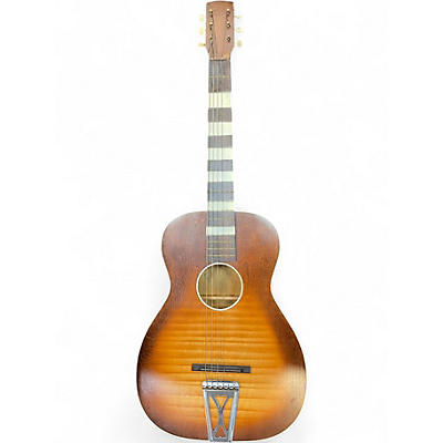 Used 1960 Stella harmony Natural Acoustic Guitar