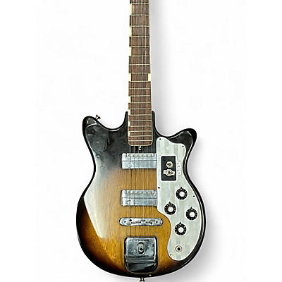 Used 1960 Tysco STARWAY 2 Color Sunburst Solid Body Electric Guitar