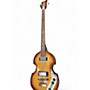 Used 1960s Apollo violin bass  2 Tone Sunburst Electric Bass Guitar 2 Tone Sunburst