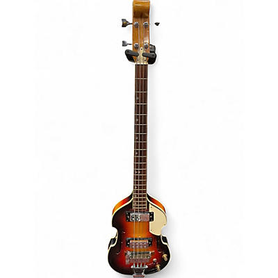 Used 1960s Aria 1420B Sunburst Electric Bass Guitar