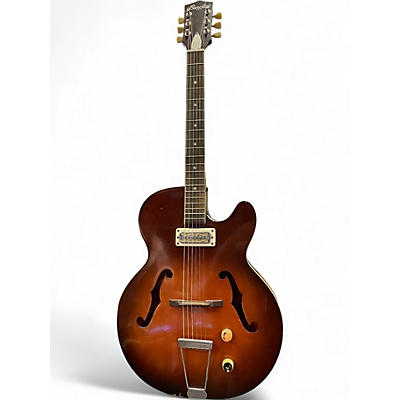 Used 1960s Barclay ROCKET Vintage Natural Acoustic Electric Guitar
