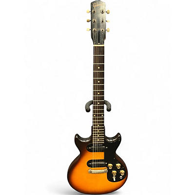 Used 1960s Gibson Melody Maker 2 Color Sunburst Solid Body Electric Guitar