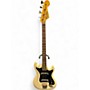 Used 1960s Hagstrom H-II B White Electric Bass Guitar White