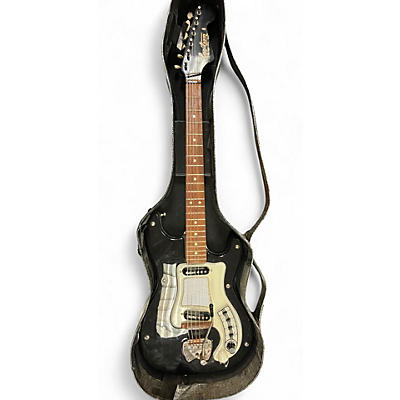 Used 1960s Hagstrom I Black Solid Body Electric Guitar