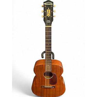 Used 1960s Harmony H165 Natural Acoustic Guitar