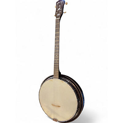 Used 1960s Harmony Tenor 4-String Natural Banjo
