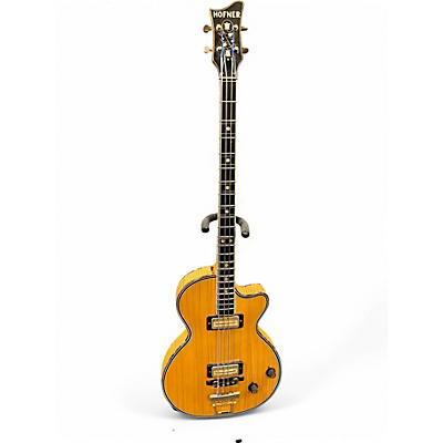 Used 1960s Hofner 60's Hofner 500/2 Club Bass Vintage Natural Electric Bass Guitar
