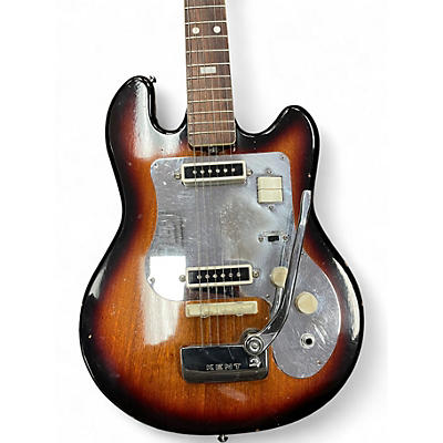 Used 1960s Kent 531 Lido Natural Solid Body Electric Guitar