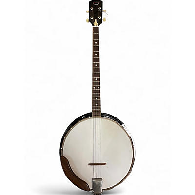 Used 1960s Kingston Tenor Banjo Natural Banjo