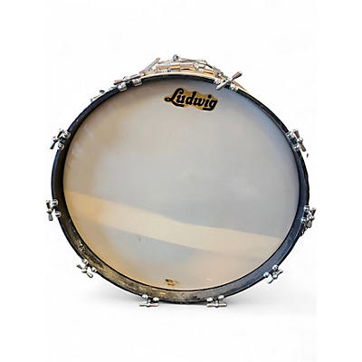 Used 1960s Ludwig 4 Piece Downbeat Rose Sparkle Drum Kit