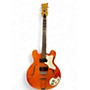 Used 1960s Mosrite Celebrity Orange Hollow Body Electric Guitar Orange