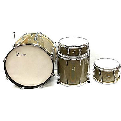 Used 1960s SONOR 4 piece CHICAGO STAR KRYSTALL Drum Kit