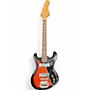 Used 1960s Teisco Double Cut 2 Color Sunburst Solid Body Electric Guitar 2 Color Sunburst