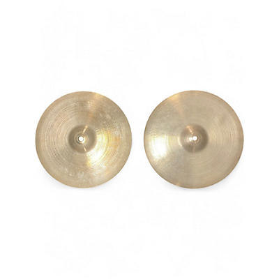 Zildjian Used 1960s Zildjian 14in A Series Hi Hat Pair Cymbal