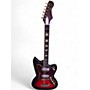 Used 1964 Harmony Silhouette H19 Crimson Burst Solid Body Electric Guitar Crimson Burst