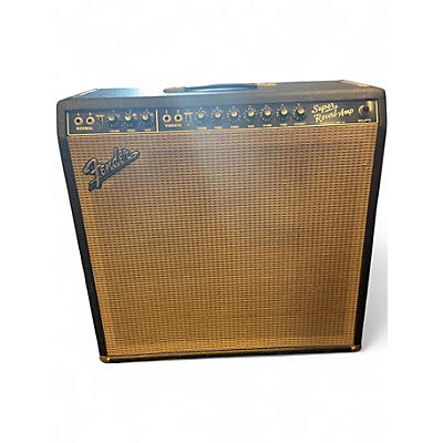 Used 1965 Fender Super Reverb 4x10 Tube Guitar Combo Amp
