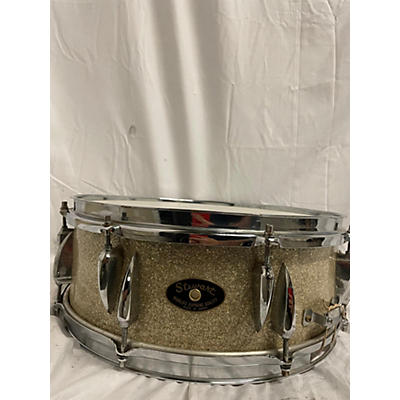 Stewart Used 1965 Stewart 5X14 1960s Snare Drum Drum Silver Sparkle